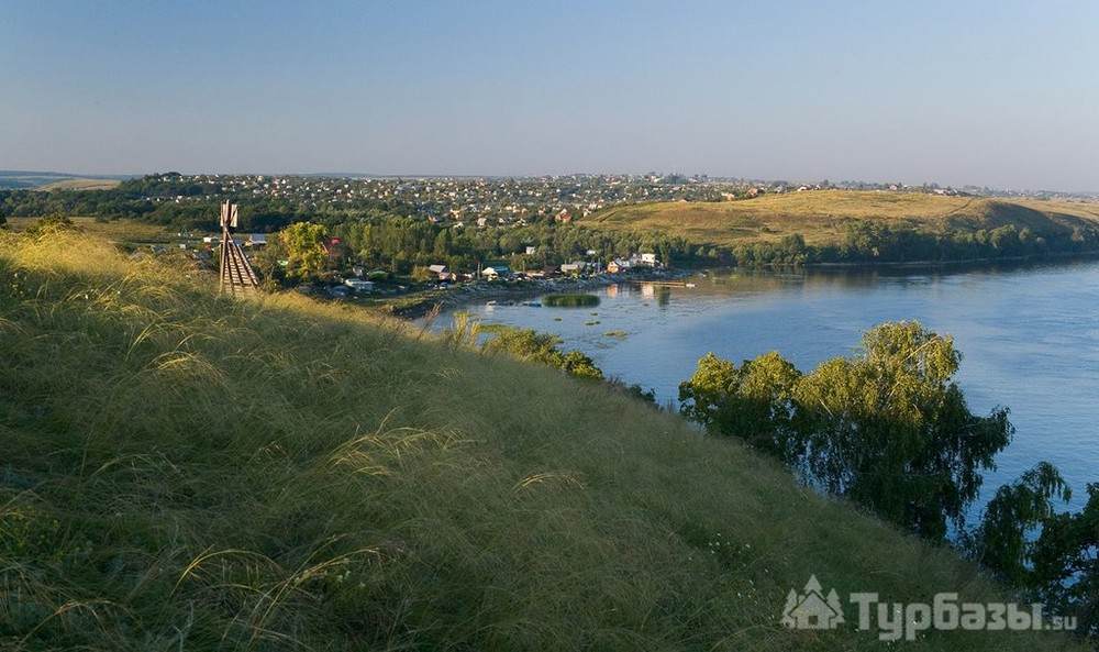 Турбаза рядом с волгой