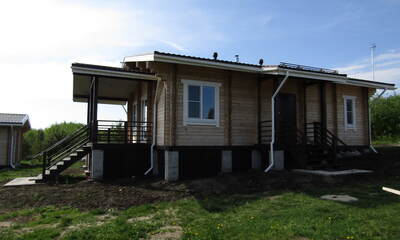 Коттедж Дом для отпуска на берегу озера Маслозеро