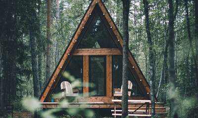 Глэмпинг Домики Shanti Home Les