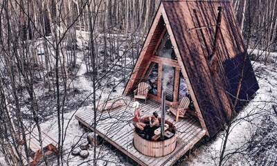 Глэмпинг Домики Shanti Home Ozero