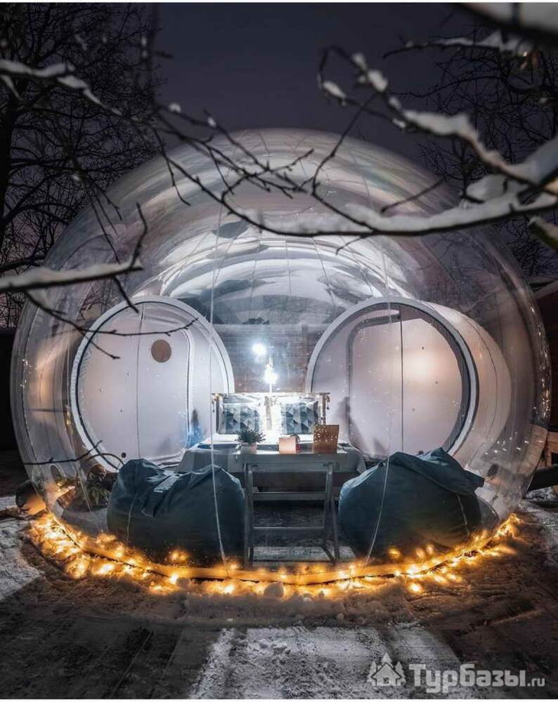 Глэмпинг «Bubble Dacha» в Санкт-Петербурге - цены 2024, фото, отзывы