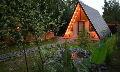 Глэмпинг Aframe Happy