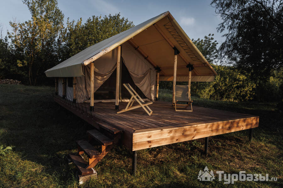 GLAMP-ПАЛАТКА