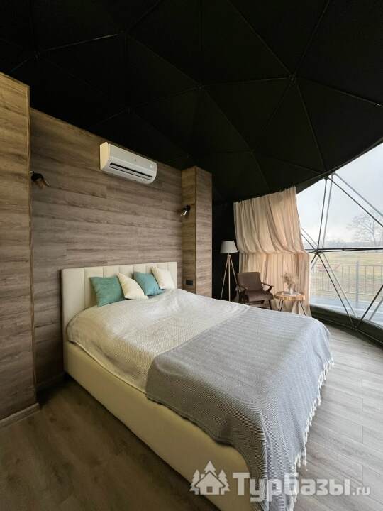 Зеленый геокупол