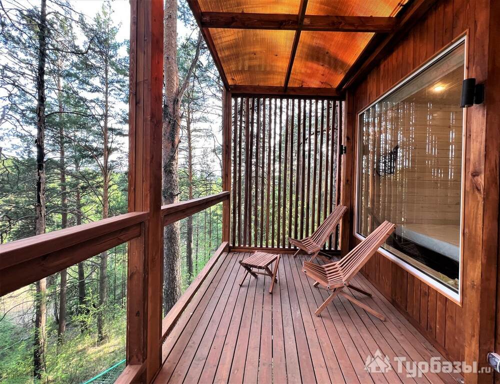 Домик в лесу "Веер" двухместный