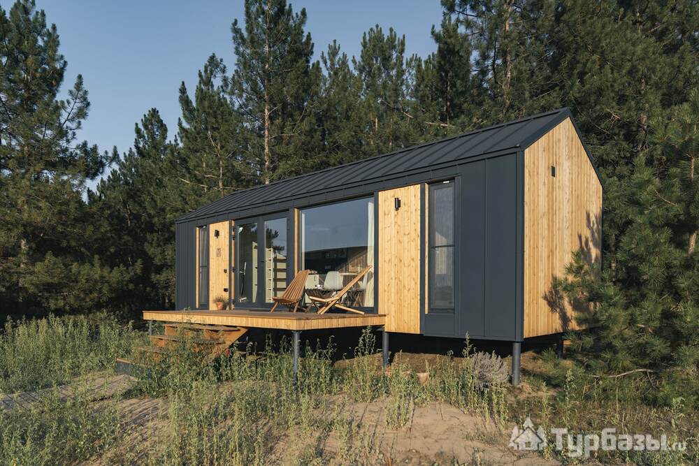 Малая дача с мансардой