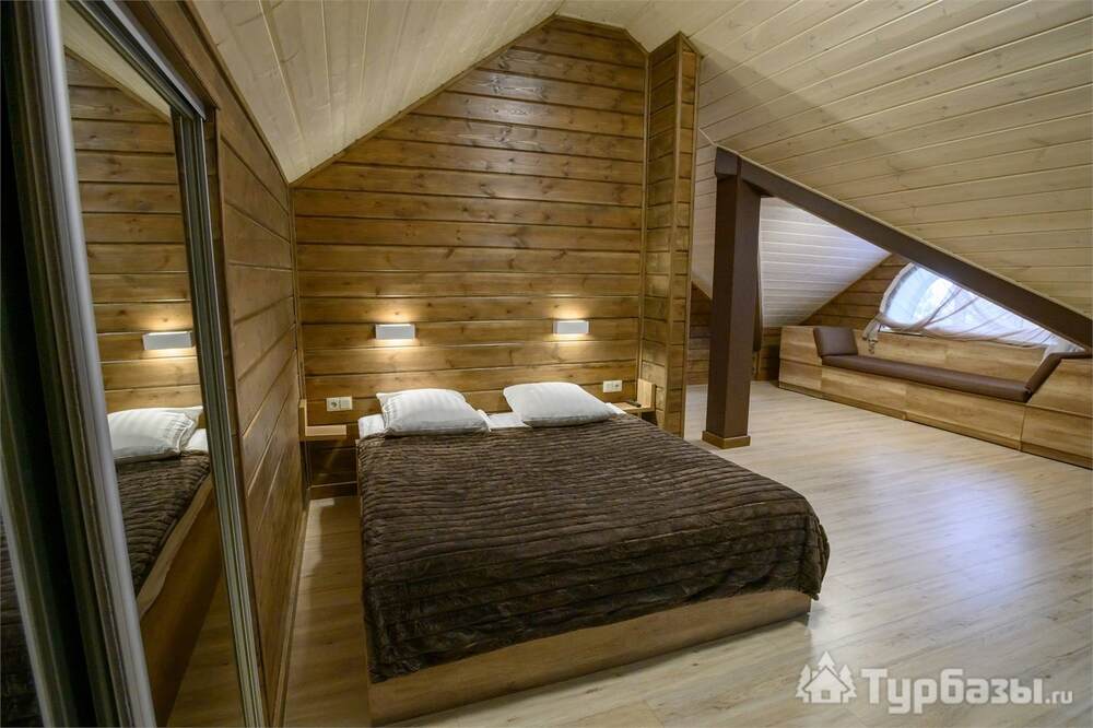 Двухкомнатный номер категории "Апартамент" с кухней в спорт-отел