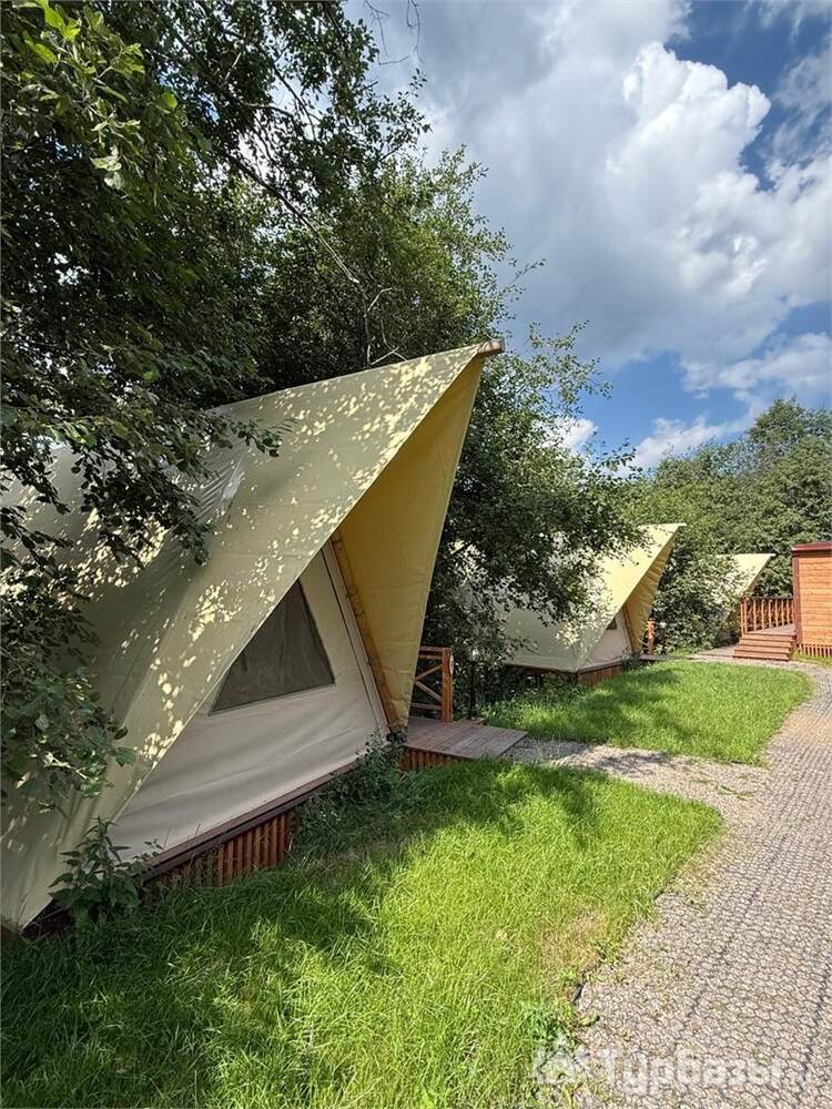 Летнее шале на берегу озера (с индивидуальным санузлом на улице)