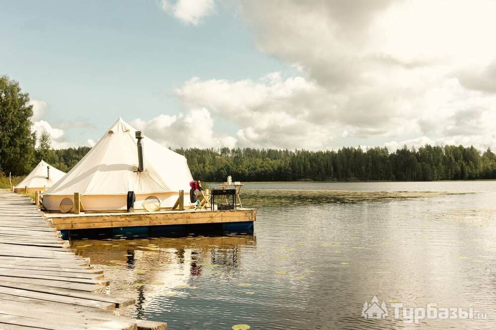 Шатёр-понтон "На воде"