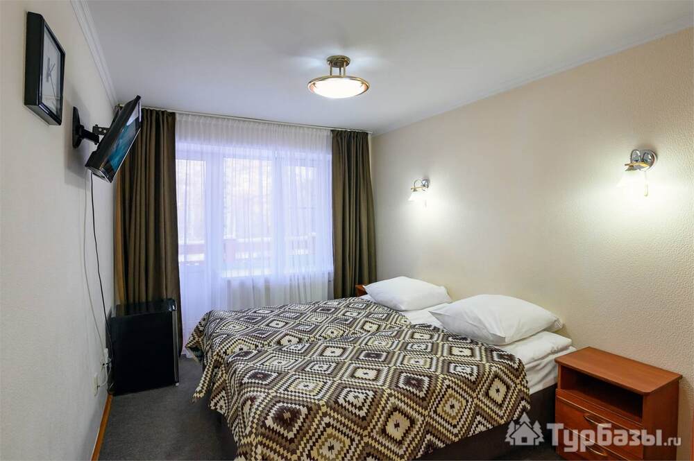 Однокомнатный двухместный номер 1 категории в 5 корпусе