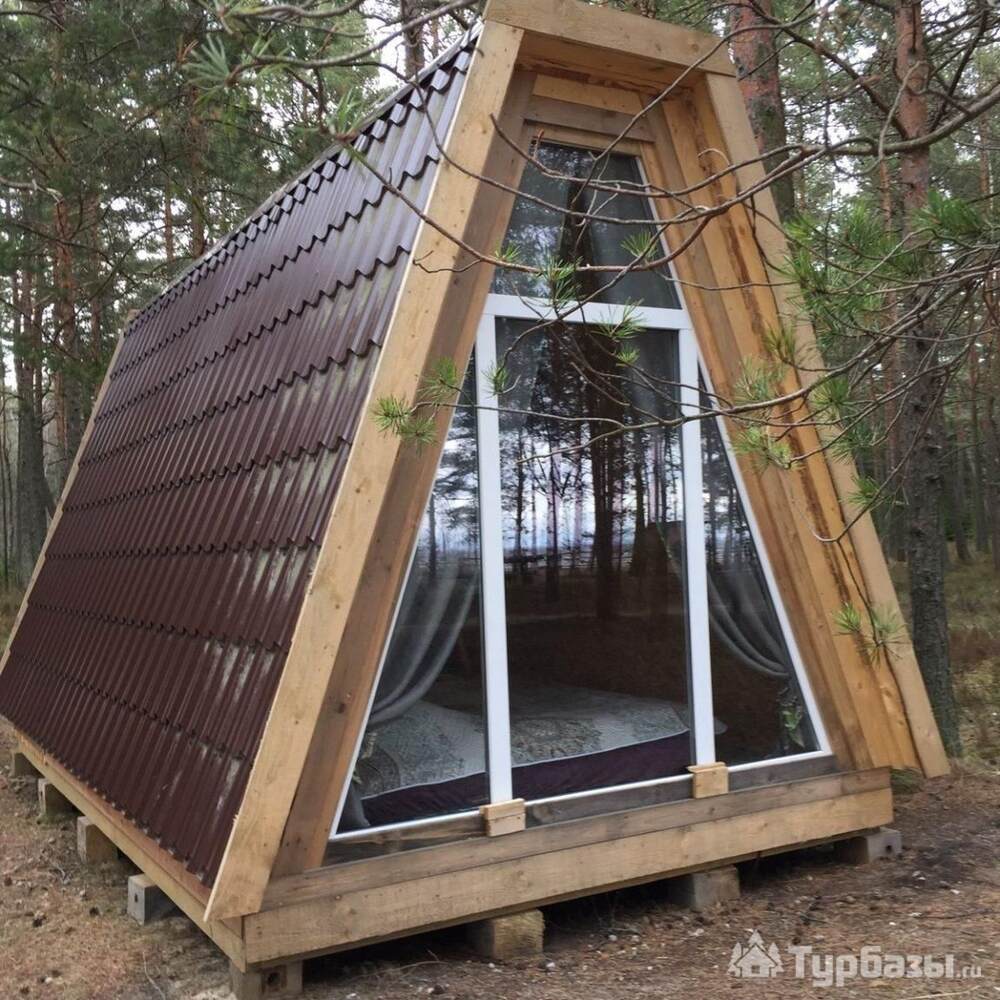 Треугольный домик №3