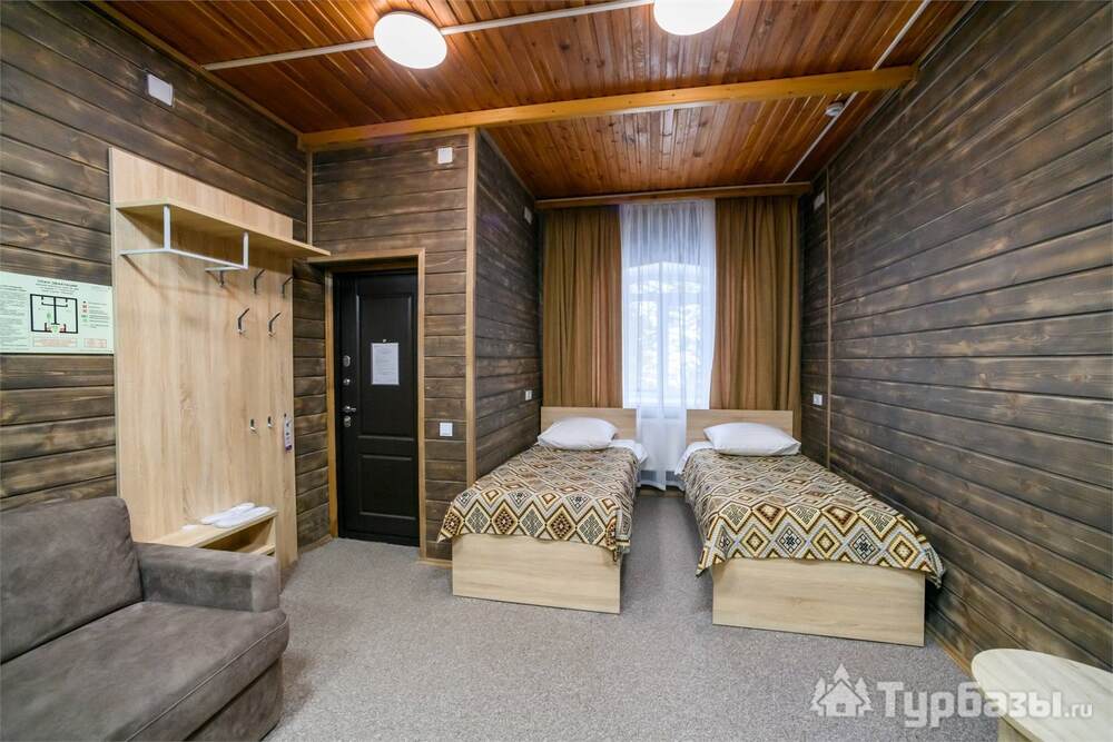 Однокомнатный номер 1 категории (комфорт плюс) в спорт-отеле 