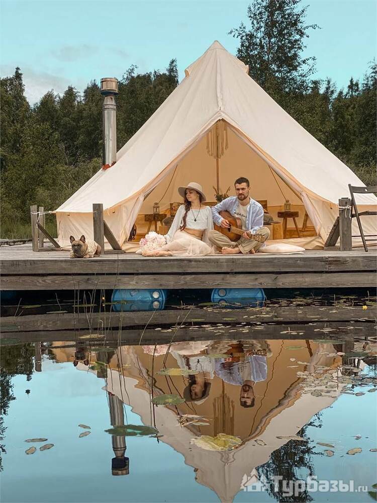 Шатёр-понтон "Лотос"