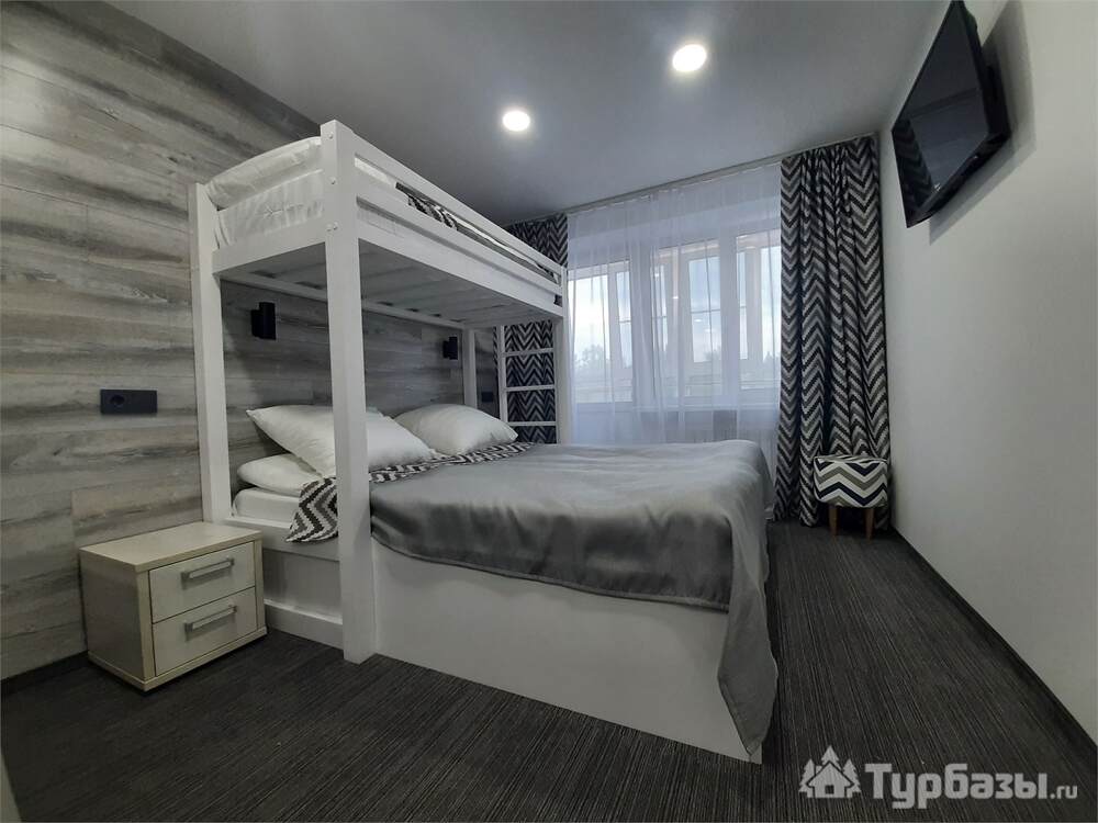 Однокомнатный  номер 1 категории "Семейный" в 4 корпусе