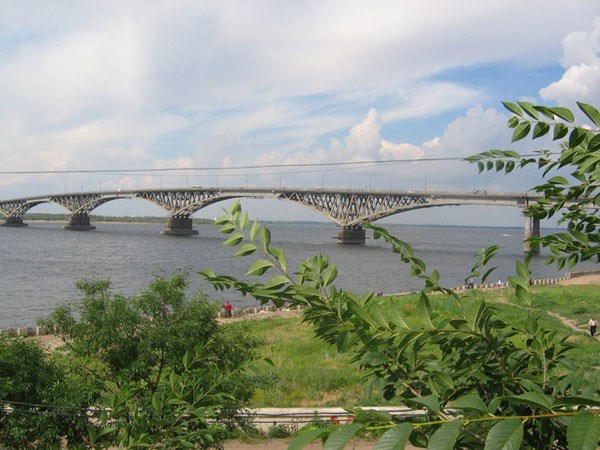 Мост в Энгельсе